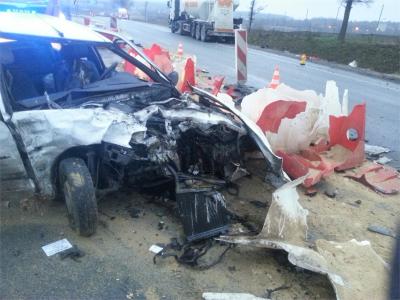 7. Wypadek samochodowy DK 7 Chęciny